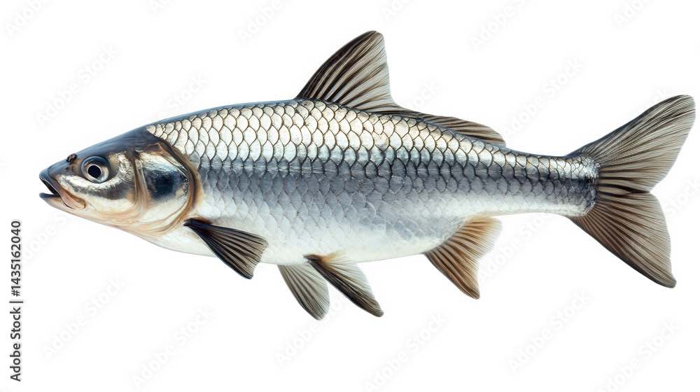 a realistic illustration of a fish. showcasing its detailed scales. fins. and overall anatomy the fish is positioned against a plain background. emphasizing its features for educational or artistic pu a realistic illustration of a fish. showcasing its detailed scales. fins. and overall anatomy the fish is positioned against a plain background. emphasizing its features for educational or artistic pu