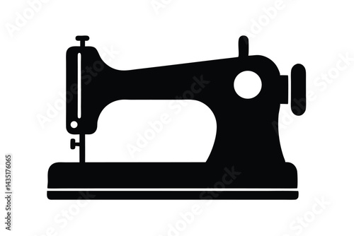 sewing machine vector icon