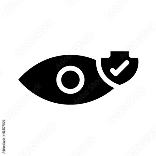 eye glyph icon
