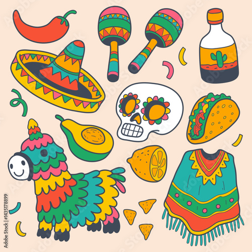Cinco De Mayo Element Collection