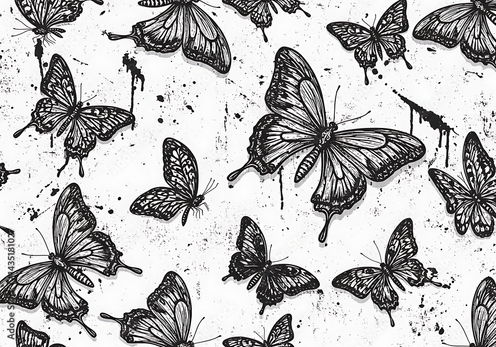 Ink-Stained Wings AI Generated Ink-Stained Wings AI Generated