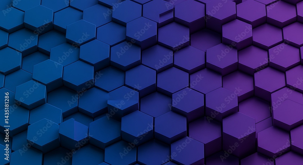 Hexagon Hues: A Digital Tapestry AI Generated Hexagon Hues: A Digital Tapestry AI Generated