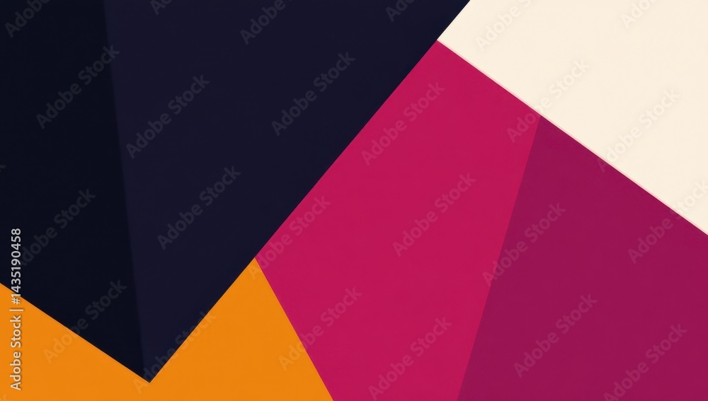 Fototapeta premium Abstract geometric shapes