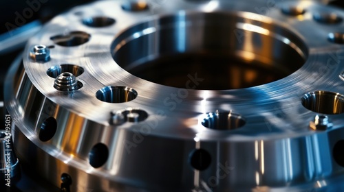 High-precision, polished metal component