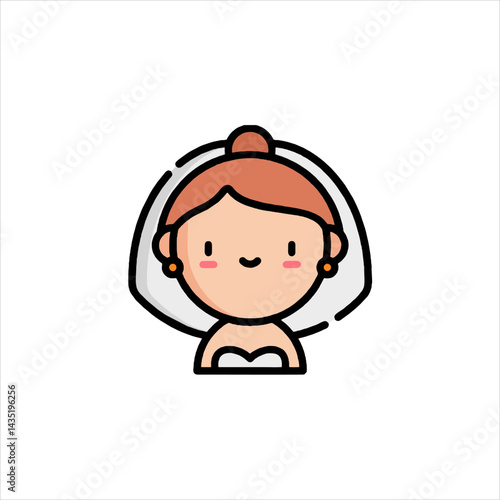 Bride Wedding Woman Avatar Icon