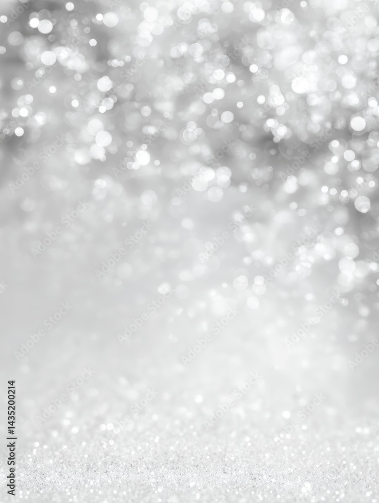 Abstract Silver Glitter Background Design Abstract Silver Glitter Background Design