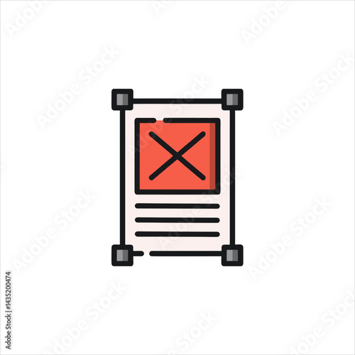 Image Crop Frame Resize Icon