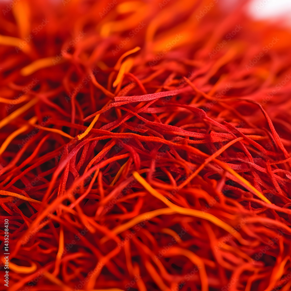 Fototapeta premium Close Up Of Saffron Threads