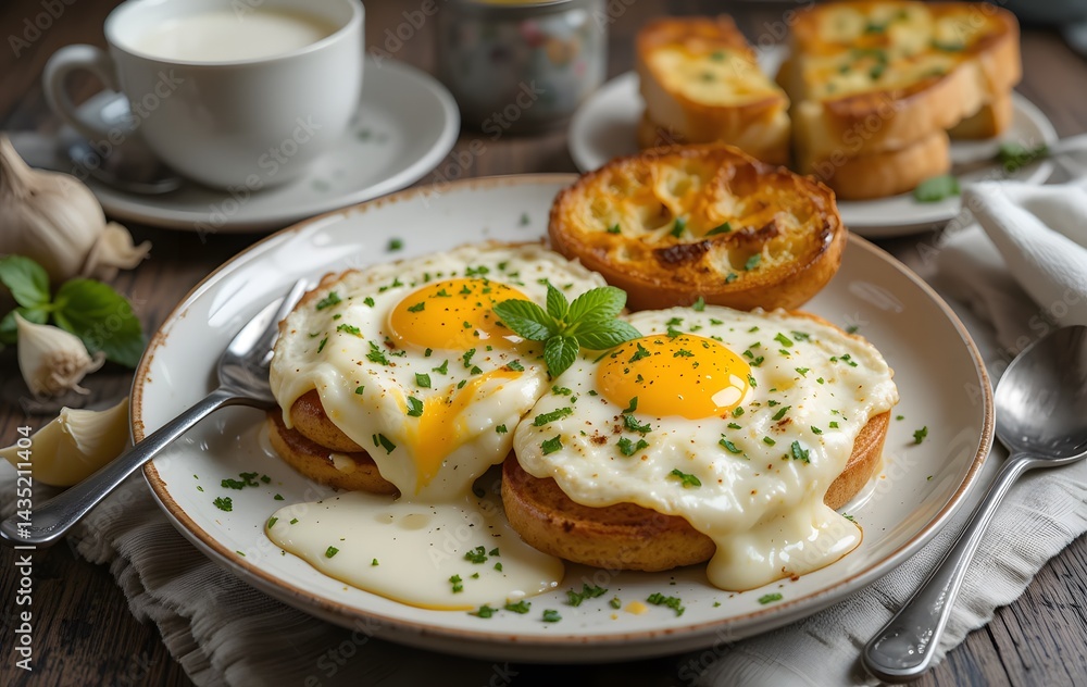 fried eggs with bacon fried eggs with bacon