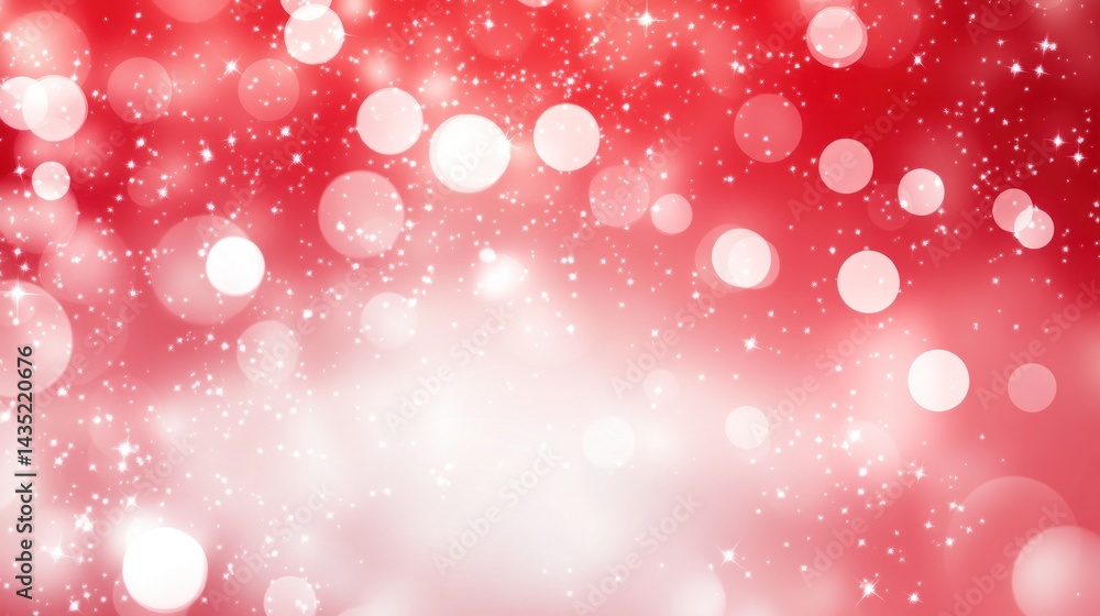 Festive, red bokeh background with sparkling highlights. Festive, red bokeh background with sparkling highlights.