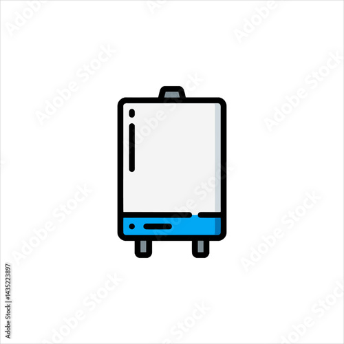 Modern water heater providing hot water in a home setting, ensuring comfort and convenience for daily household needs.