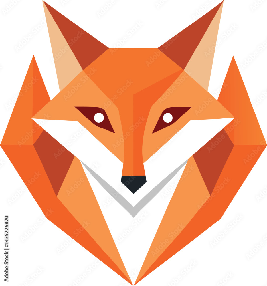 Obraz premium vector illustrations of wolf