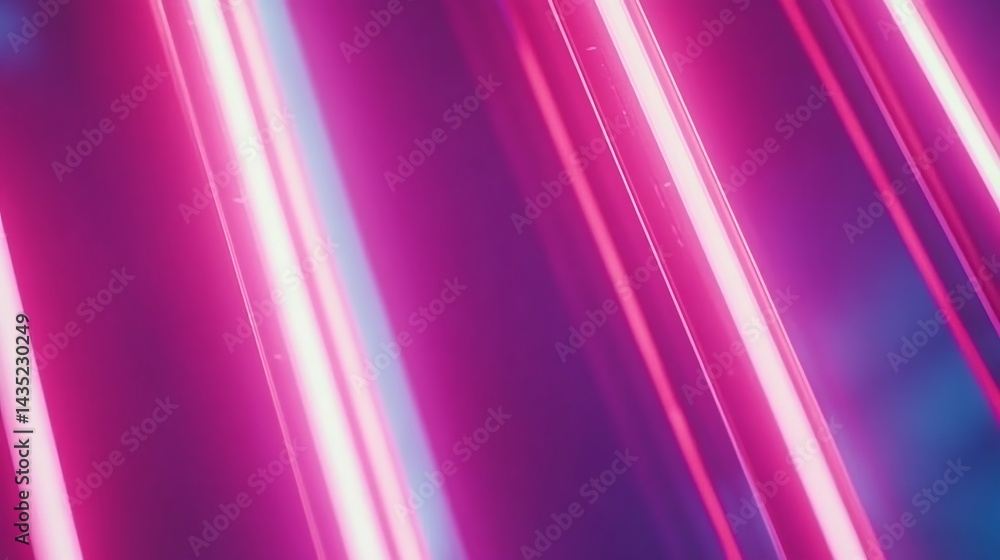 Pink Neon Lights Abstract Background. Pink Neon Lights Abstract Background.