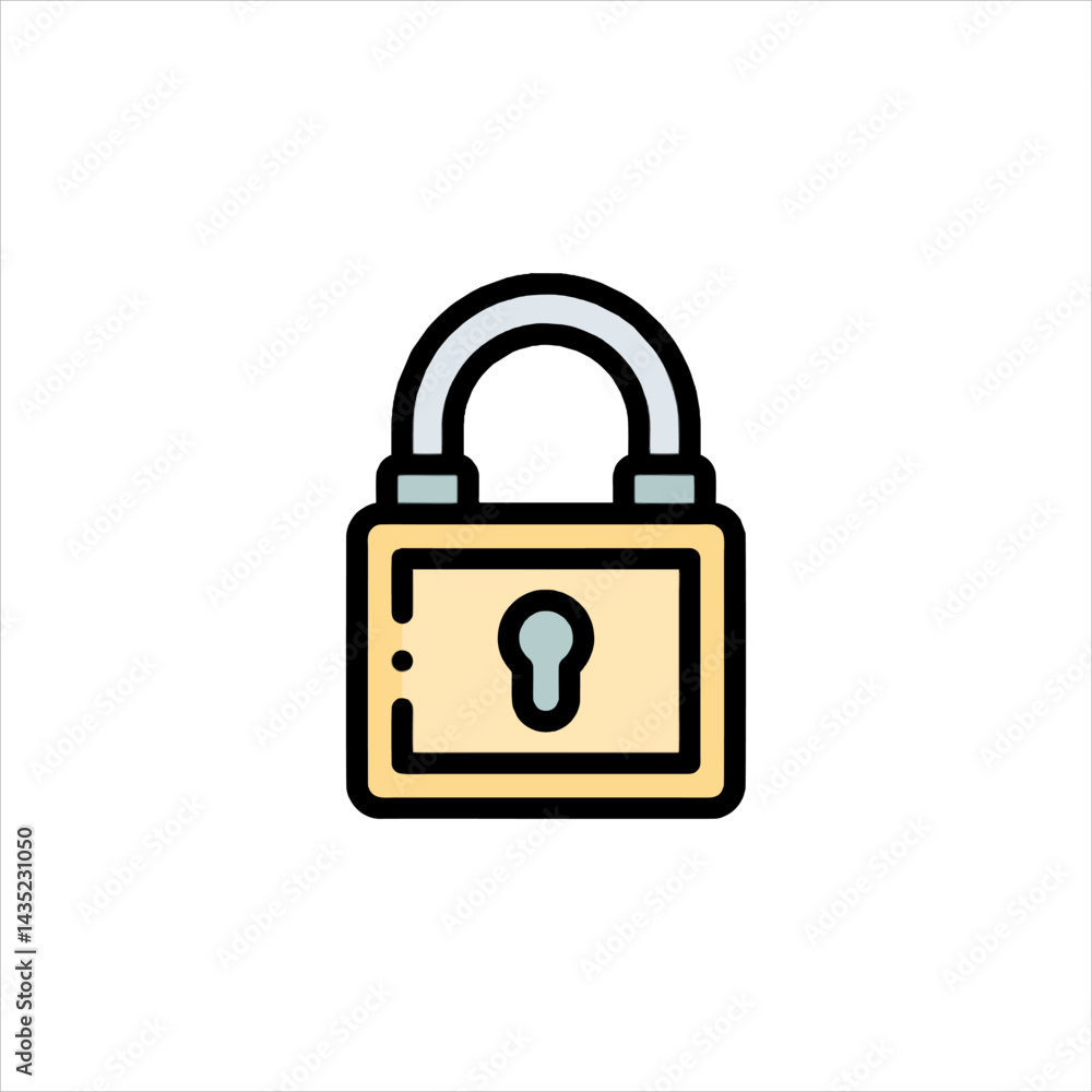 vector lock icon vector lock icon