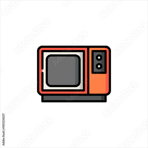 retro tv set