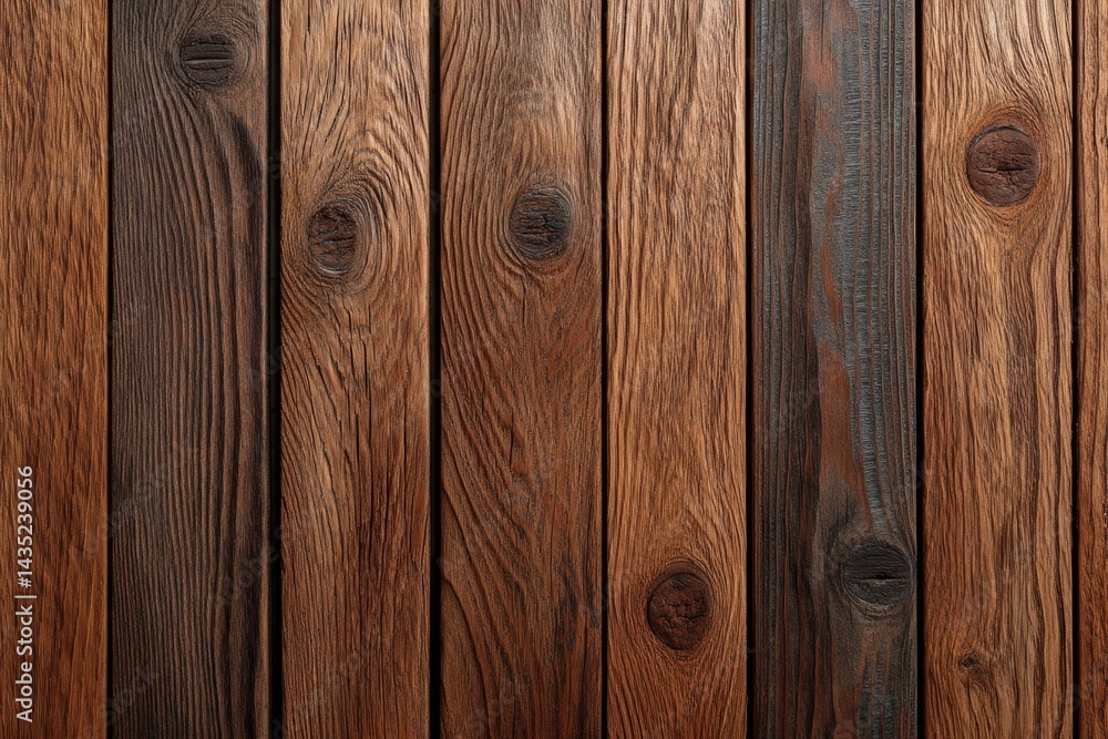 Fototapeta premium Dark Wooden Plank Background Texture