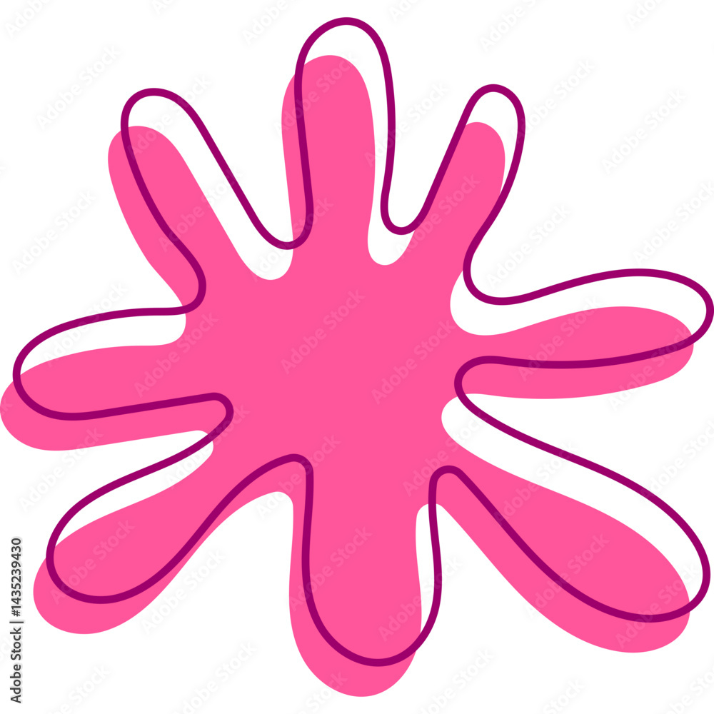 Obraz premium Abstract Organic Shape