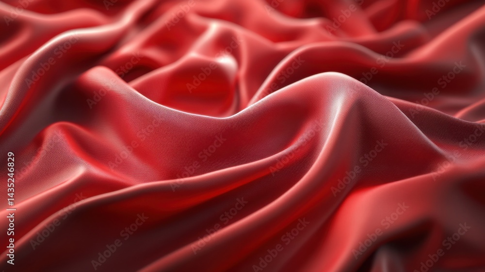 Obraz premium Austria Flag Closeup Rippled Fabric.