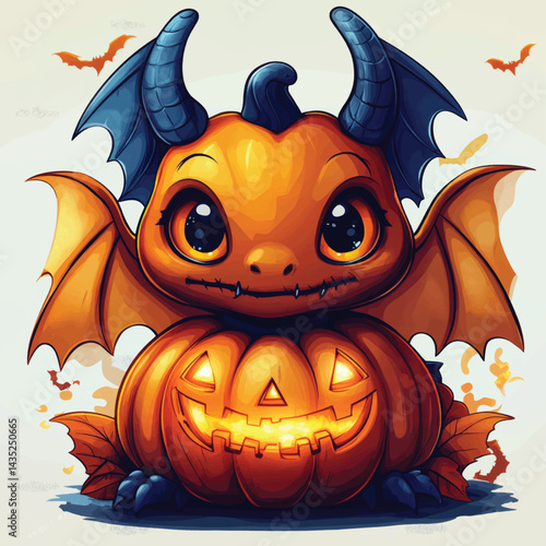 Mischievous Pumpkin Dragon.