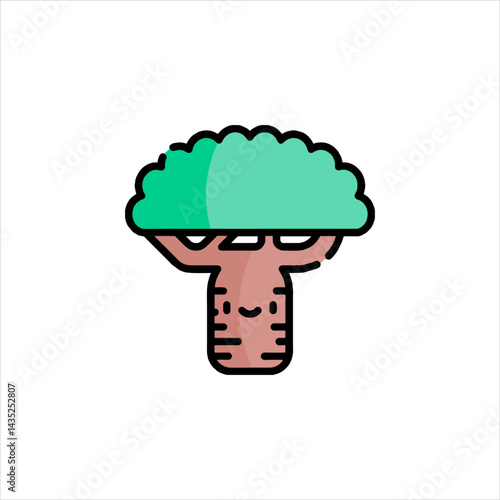 vector illustration of a human brain