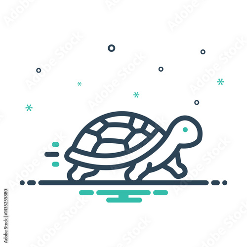 Mix icon for slow