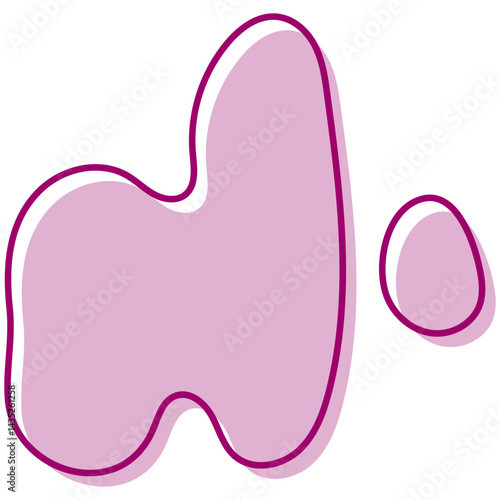Abstract Organic Shape