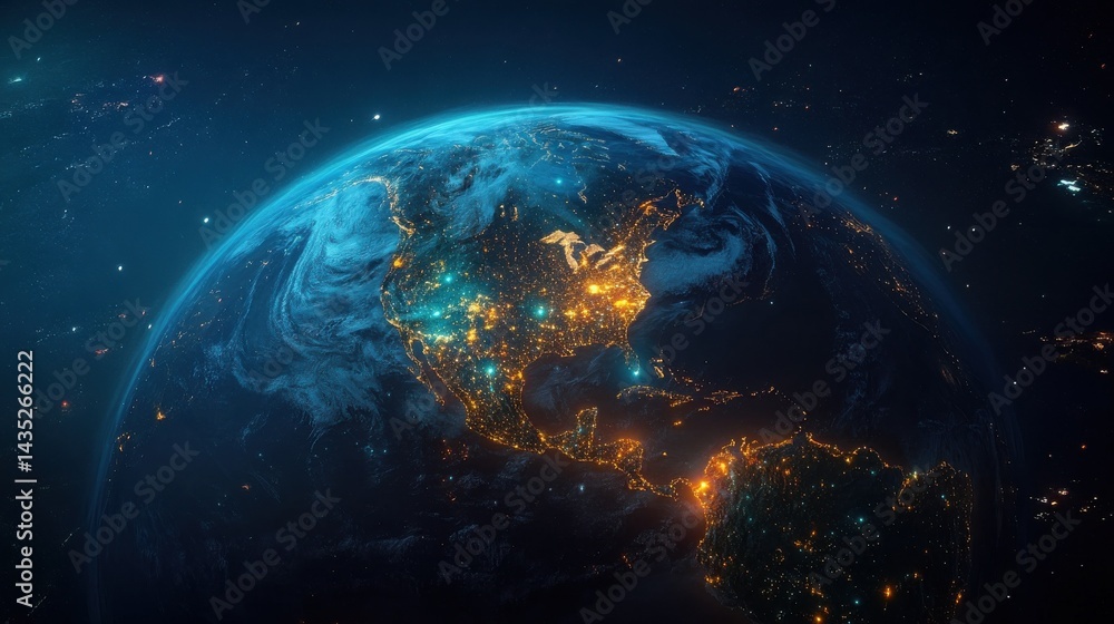 Obraz premium Global trade networks transform as tariffs shape international business landscapes