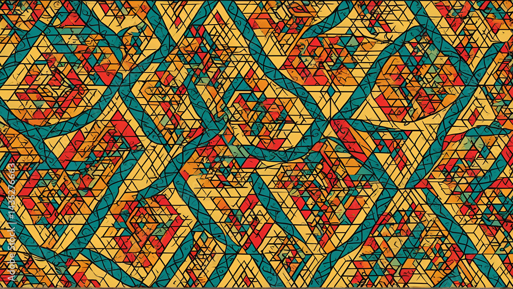 pattern wallpaper background for desktops, Generative AI pattern wallpaper background for desktops, Generative AI