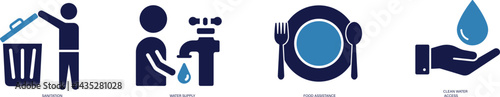 Social Services best icon Set
