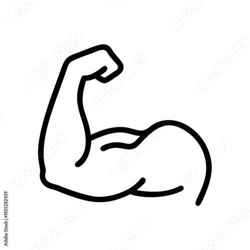 flexed arm pose png transparent background