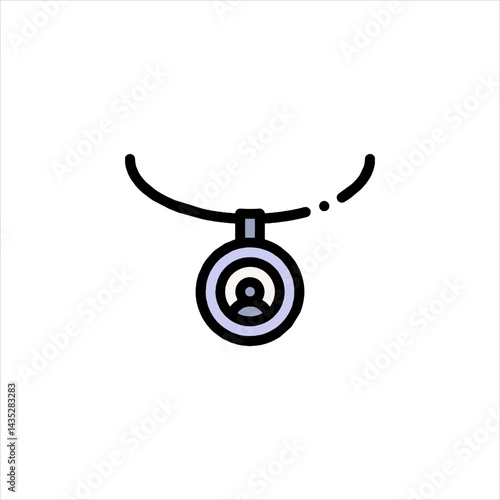 vector illustration of a corkscrew