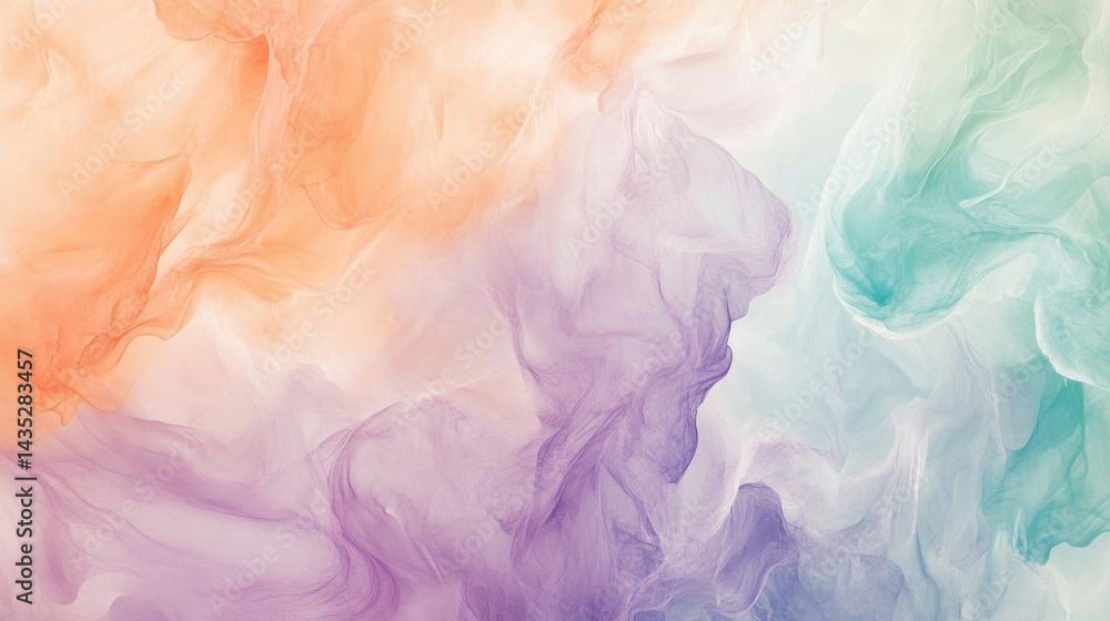 Fototapeta premium abstract pastel swirl background