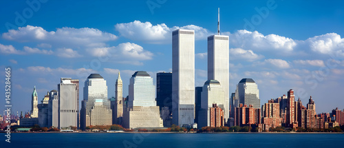 New York City Skyline Before 9/11 (1)