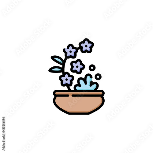 flower in a pot
