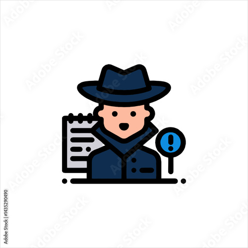 funny cartoon policeman