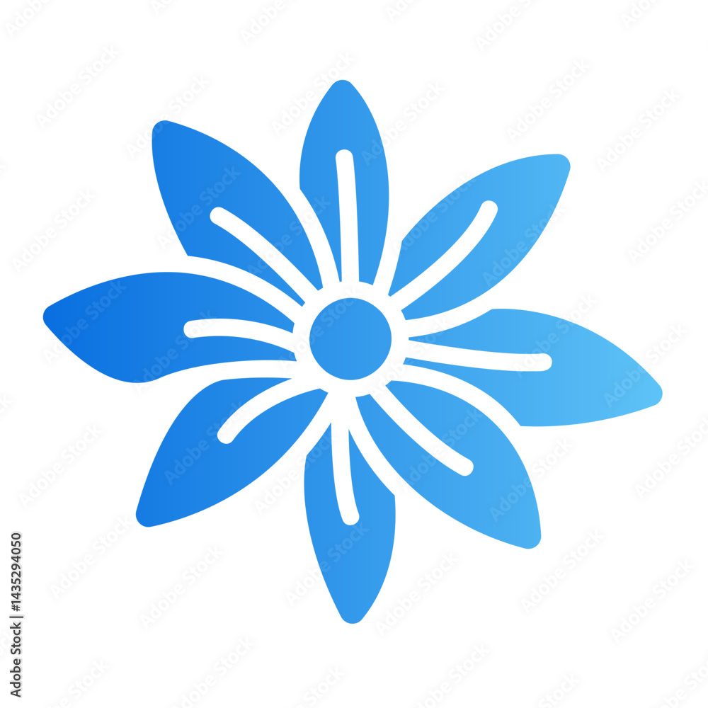 clematis Gradient icon clematis Gradient icon
