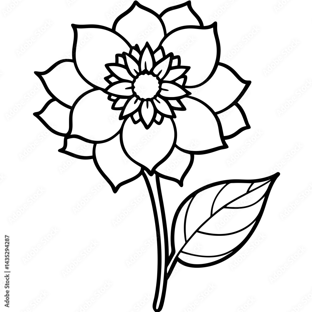Minimal Wild Bloom Vector on White Minimal Wild Bloom Vector on White