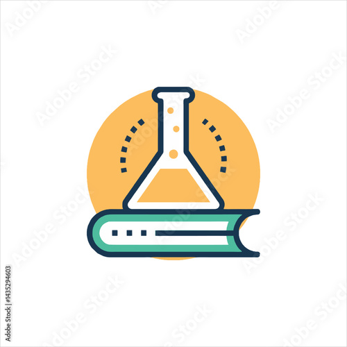 vector illustration of an orange icon