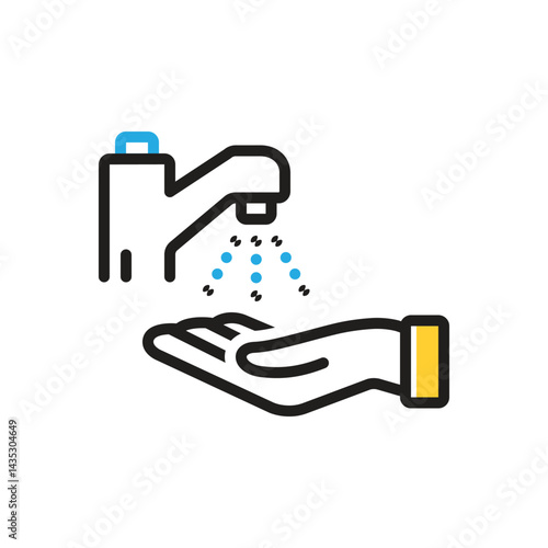 Multi color icon for cause