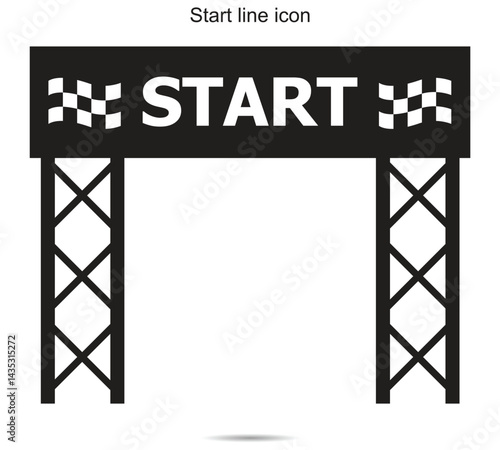 Start line icon