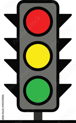 A green traffic light signals go on the road, a vital control for street safety
