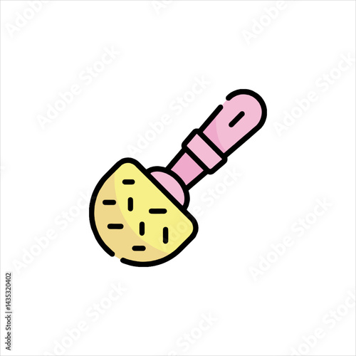plastic toy shovel