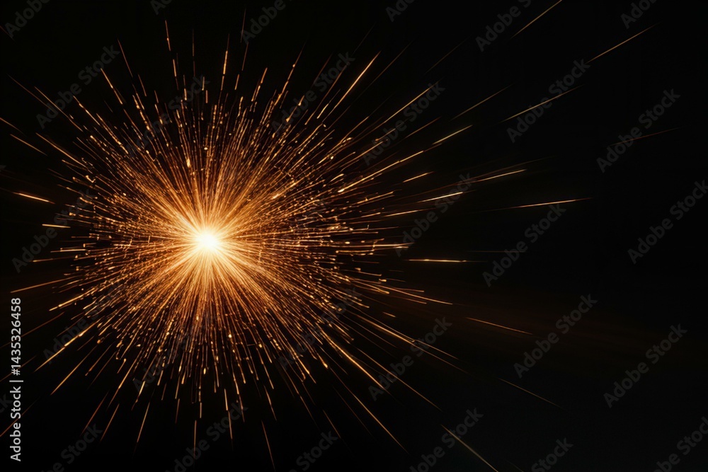 Fototapeta premium Picture Abstract wooden design with a high-energy, explosive effect.