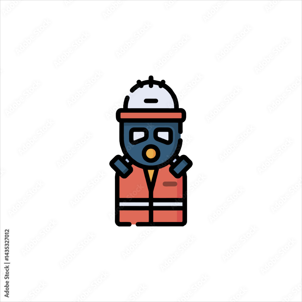 Obraz premium robot vector illustration