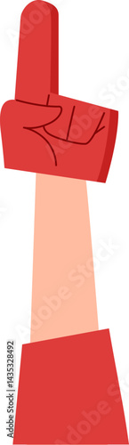 Number one foam finger 