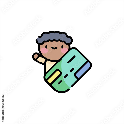 funny cartoon tourist