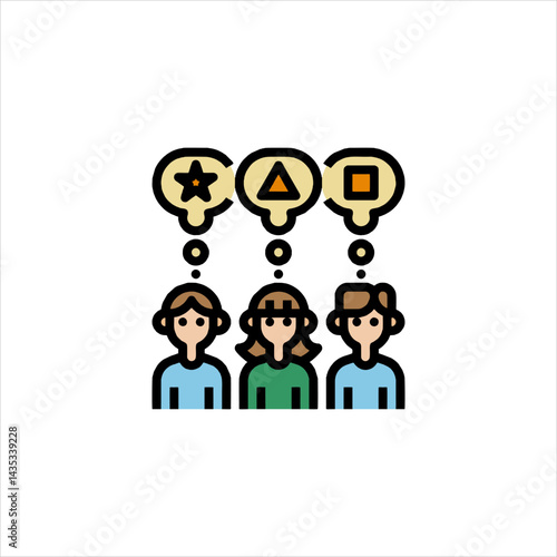 family icon vector