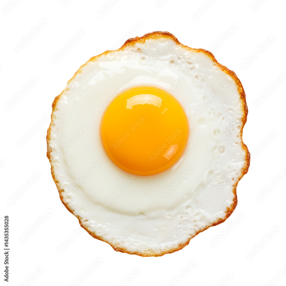 Fried Egg with Transparent Background: A Culinary Delight Fried Egg with Transparent Background: A Culinary Delight