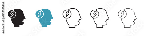Comprehension vector icon logo or illustration
