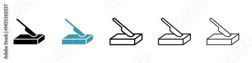 Butter vector icon logo or illustration